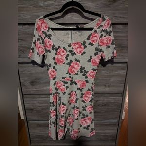 Casual cotton floral dress